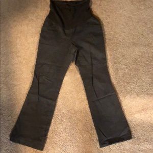 Motherhood maternity small dark grey dress pants